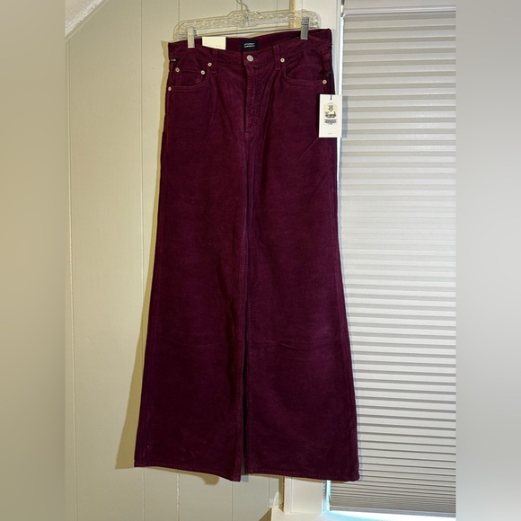 Citizens of Humanity Paloma Corduroy Pants| Size  29 |High Rise Baggy |Wide Leg - Picture 5 of 8